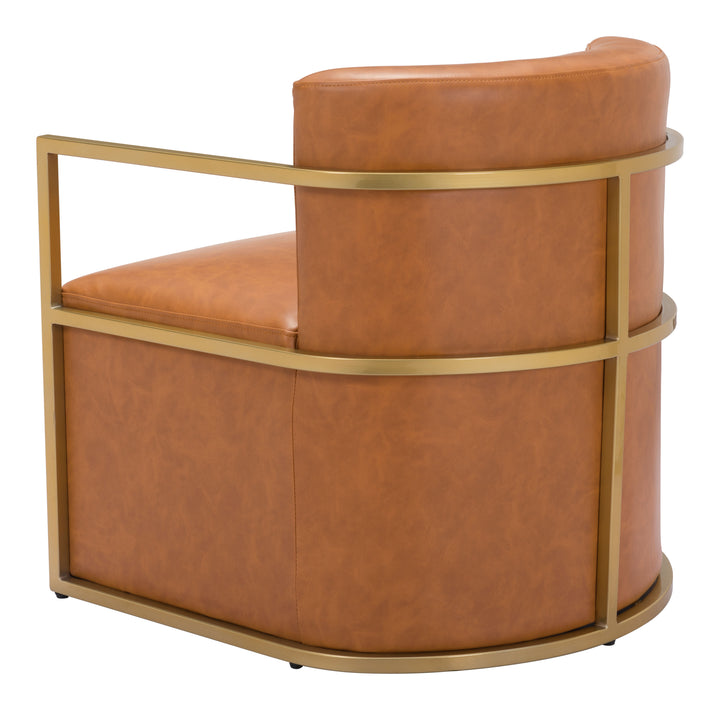 The Xander Accent Chair Brown  Era and Style Inspired Home Decor 1