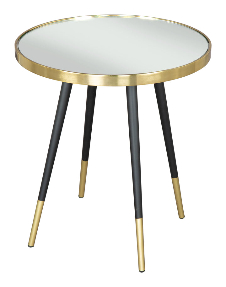 The Particle Side Table Gold & Black  Era and Style Inspired Home Decor 1