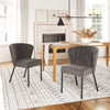 The Aimee Dining Chair (Set of 2) Gray  Era and Style Inspired Home Decor 1