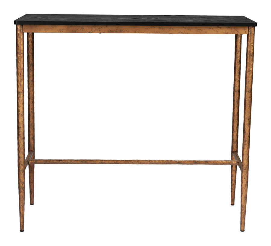 The Nida Bar Table Black & Bronze  Era and Style Inspired Home Decor 1