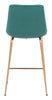 The Tony Counter Stool Green & Gold  Era and Style Inspired Home Decor 1