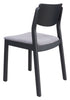 The Desdamona Dining Chair (Set of 2) Gray & Black  Era and Style Inspired Home Decor 1