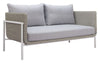 The Frais Loveseat Gray  Era and Style Inspired Home Decor 1