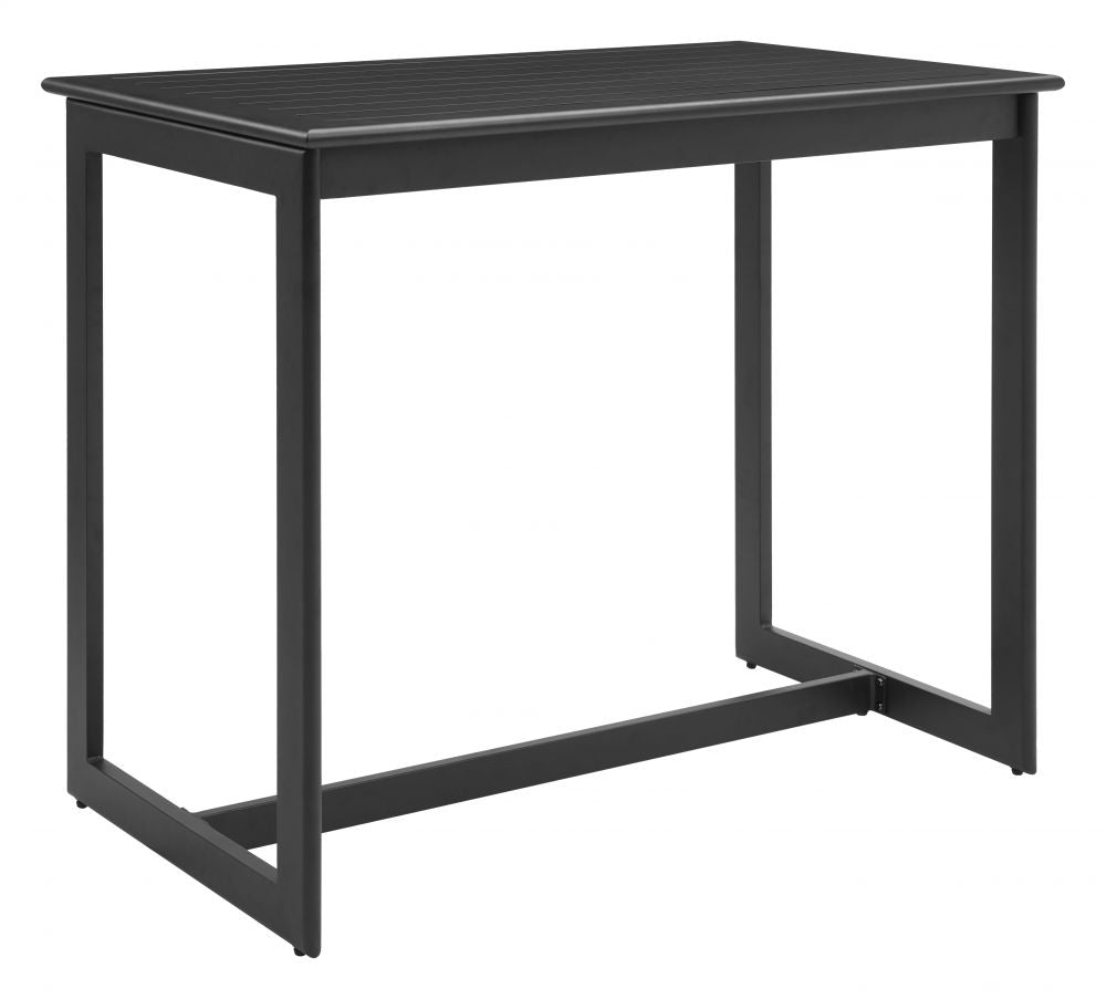 The Midnight Wave Bar Table Black  Era and Style Inspired Home Decor 1