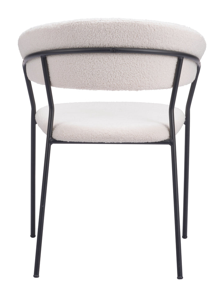 The Josephine Dining Chair (Set of 2) Cream  Era and Style Inspired Home Decor 1