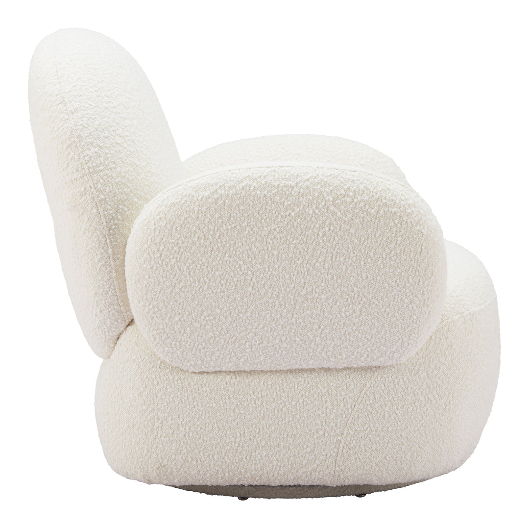 The Pilka Swivel Chair White  Era and Style Inspired Home Decor 1