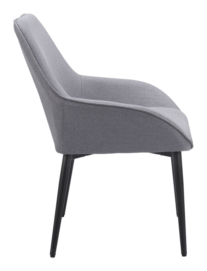 The Vila Dining Chair (Set of 2) Gray  Era and Style Inspired Home Decor 1