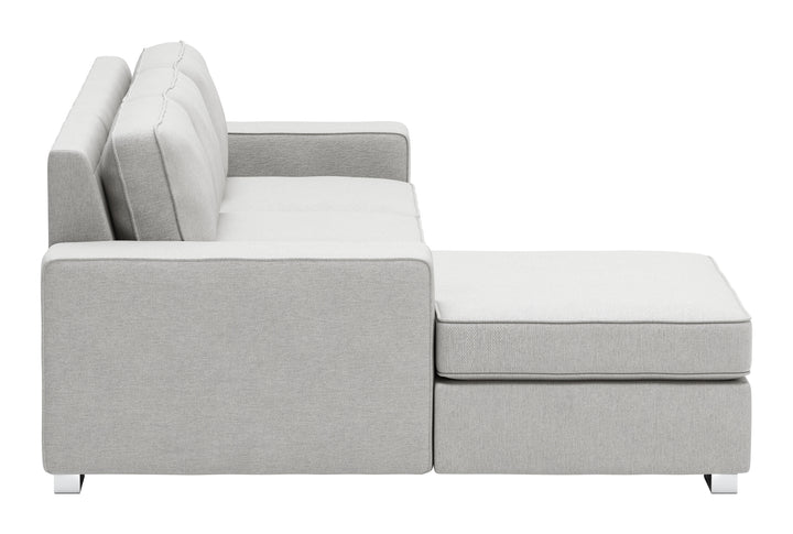 The Brickell Sectional Light Gray  Era and Style Inspired Home Decor 1