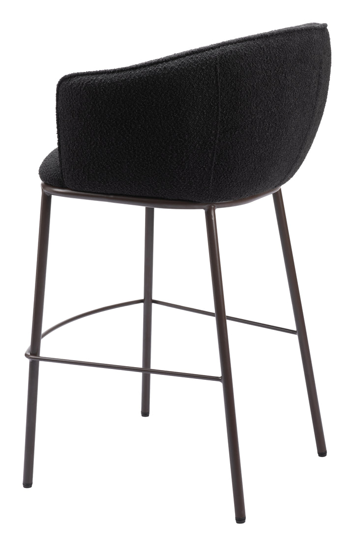 The Essen Barstool Black & Bronze  Era and Style Inspired Home Decor 1