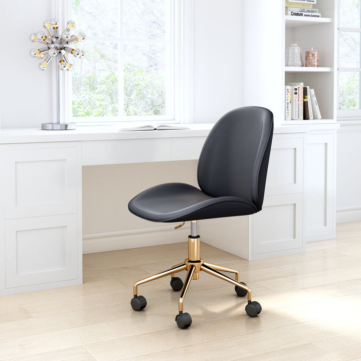 The Miles Office Chair Black  Era and Style Inspired Home Decor 1