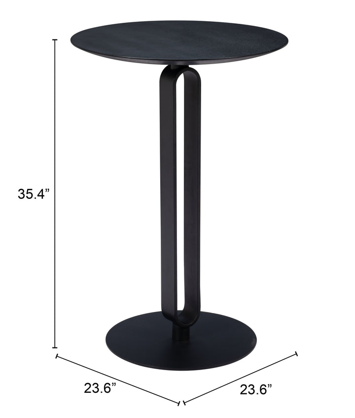 The Derry Counter Table Black  Era and Style Inspired Home Decor 1