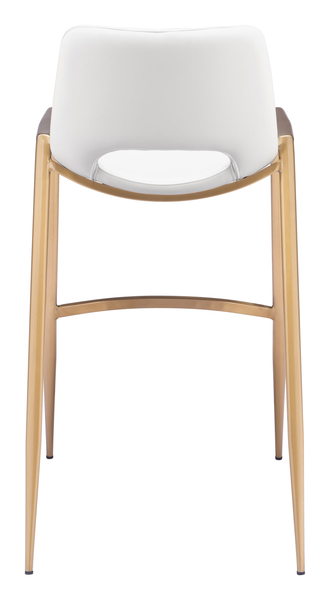 The Desi Barstool (Set of 2) White & Gold  Era and Style Inspired Home Decor 1