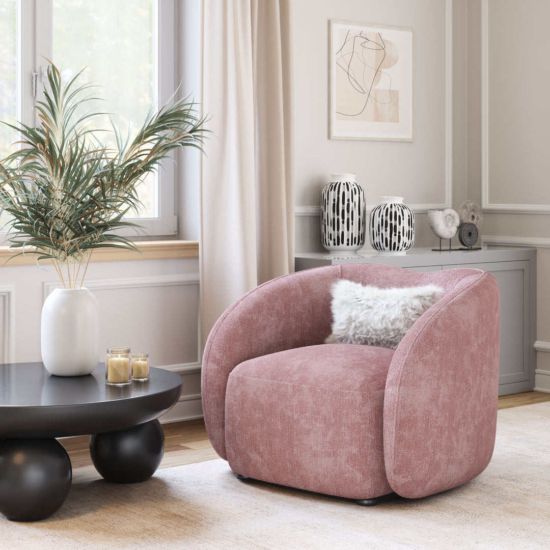 The Tallin Accent Chair Mauve Pink  Era and Style Inspired Home Decor 1