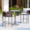 The Soleil Bar Table Gray  Era and Style Inspired Home Decor 1