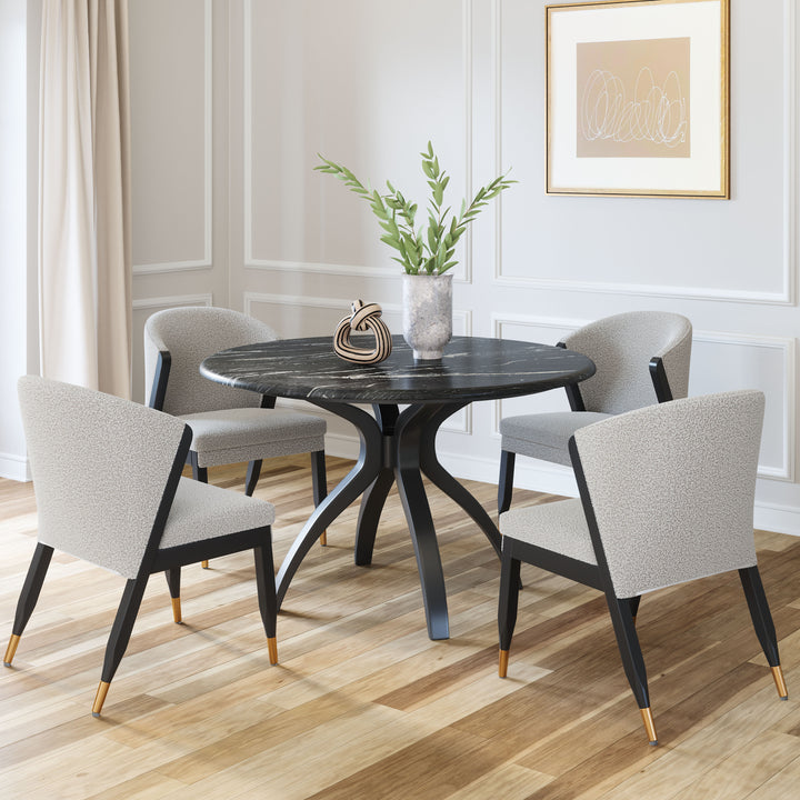 The Sumay Dining Table Black  Era and Style Inspired Home Decor 1