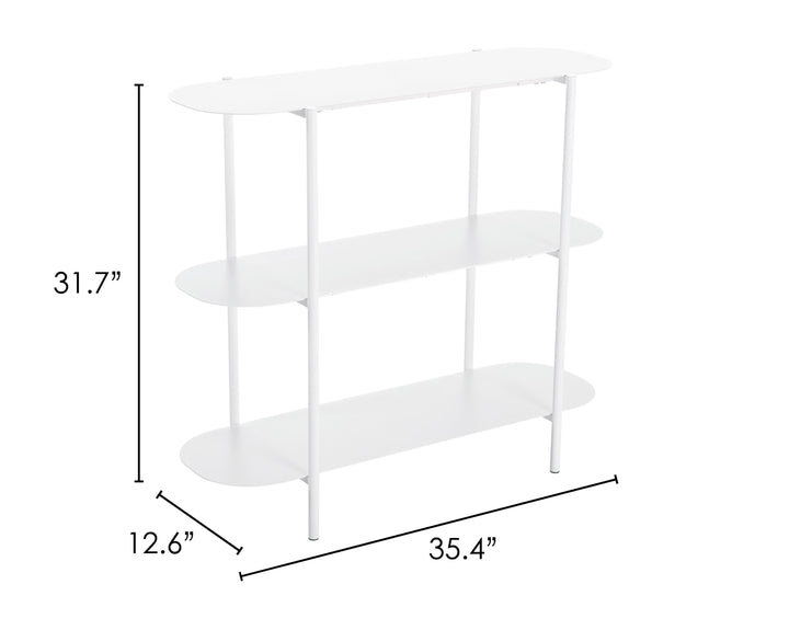 The Tre Console Table White  Era and Style Inspired Home Decor 1