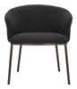 The Essen Dining Chair Black & Bronze  Era and Style Inspired Home Decor 1