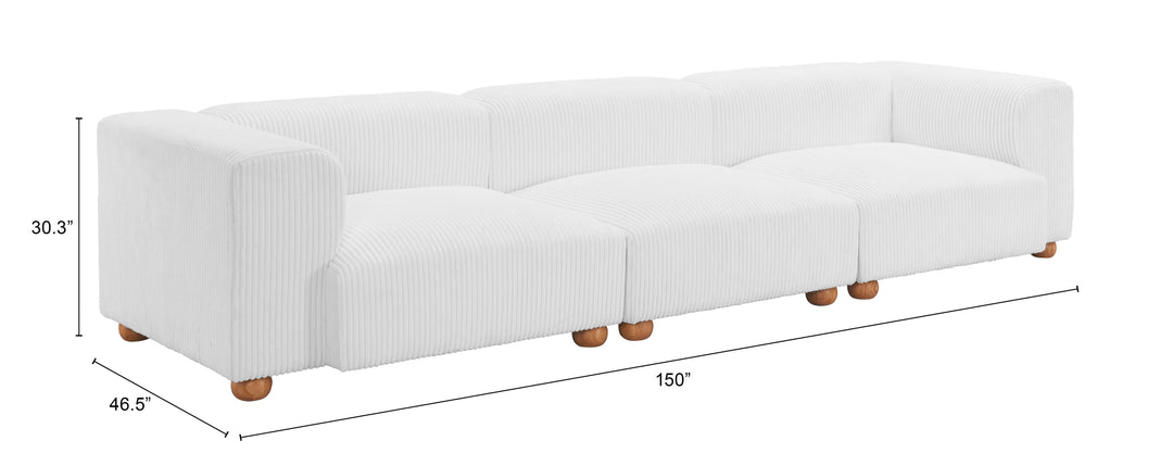 The Tayte Sofa White  Era and Style Inspired Home Decor 1