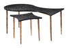 The Norden Coffee Table Set (2-Piece) Black & Bronze  Era and Style Inspired Home Decor 1