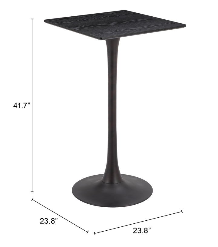 The Valleta Bar Table Black  Era and Style Inspired Home Decor 1