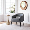 The Berkeley Accent Chair Vintage Gray  Era and Style Inspired Home Decor 1