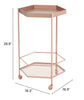 The Hex Bar Cart Copper  Era and Style Inspired Home Decor 1