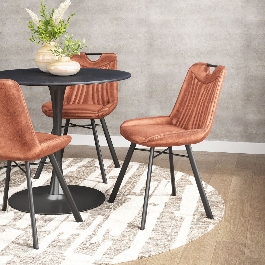 The Tyler Dining Chair (Set of 2) Brown  Era and Style Inspired Home Decor 1