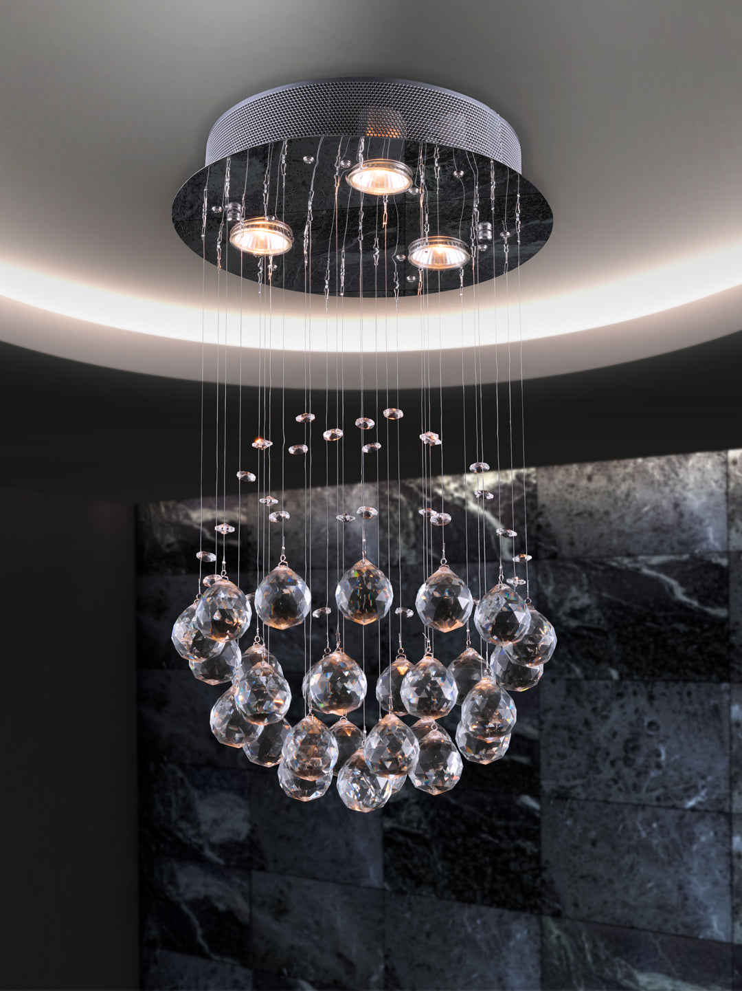 The Pollow Ceiling Lamp Chrome  Era and Style Inspired Home Decor 1