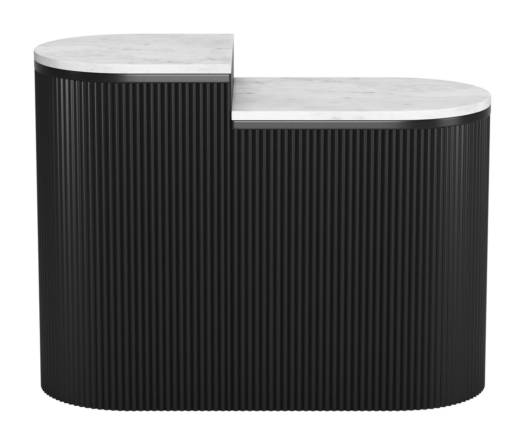 The Ormara Side Table Set (2-Piece) White & Black  Era and Style Inspired Home Decor 1