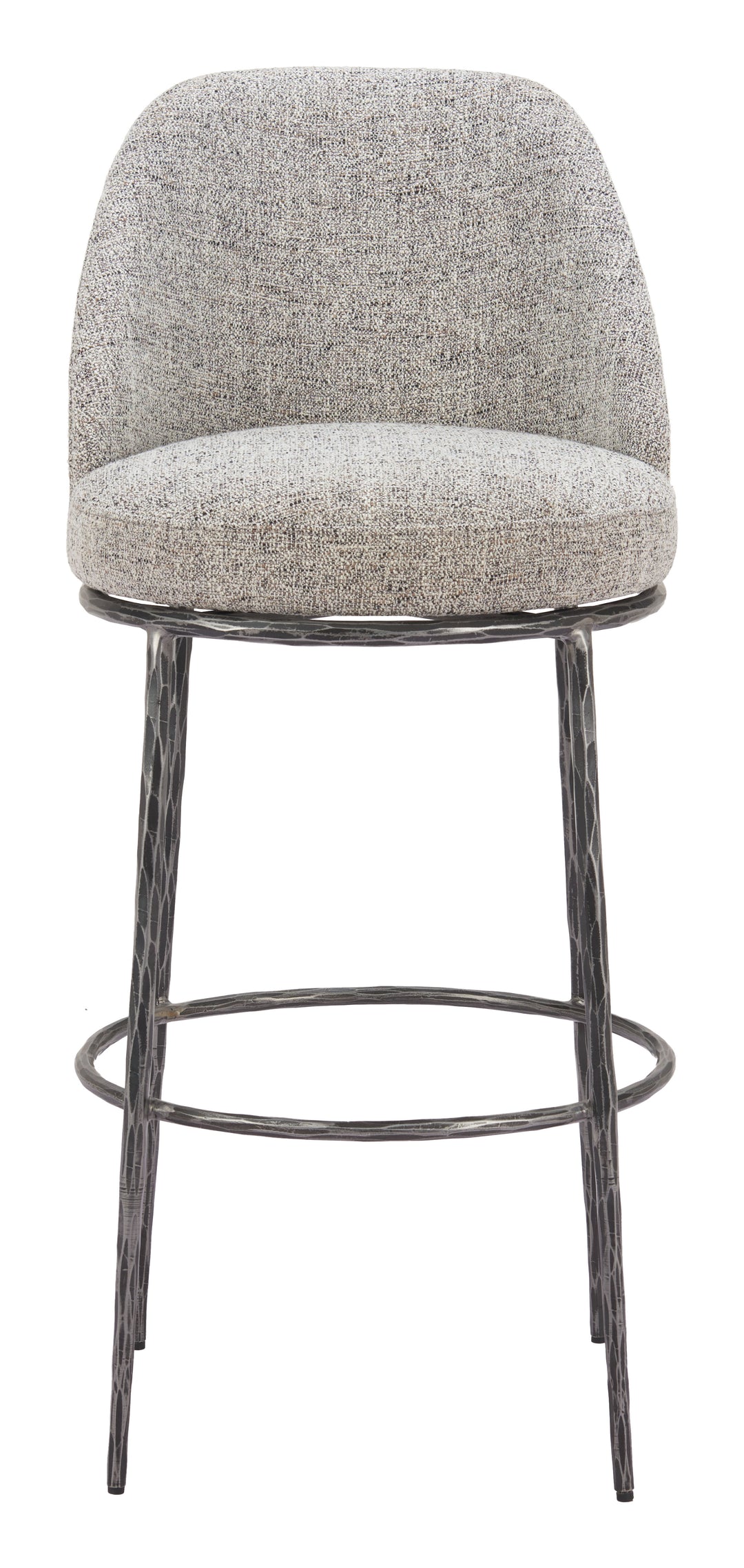 The Nordhavn Swivel Barstool Gray  Era and Style Inspired Home Decor 1