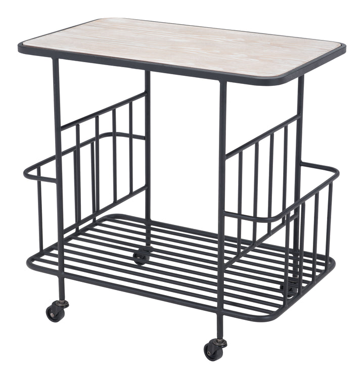 The Argus Bar Cart Black  Era and Style Inspired Home Decor 1