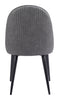 The Silloth Armless Dining Chair (Set of 2) Gray  Era and Style Inspired Home Decor 1