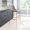 The Tony Barstool Gray & Gold  Era and Style Inspired Home Decor 1