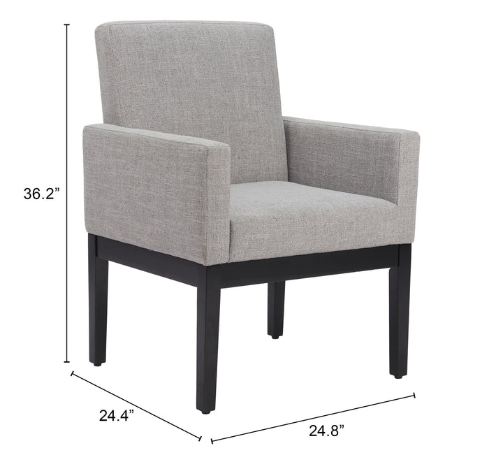 The Senzil Dining Chair Gray  Era and Style Inspired Home Decor 1