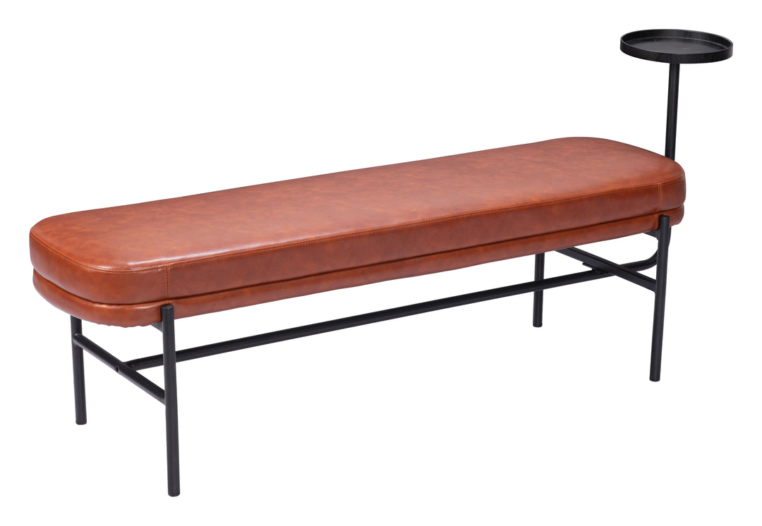 The Ploce Bench Brown  Era and Style Inspired Home Decor 1