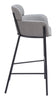 The Bremor Barstool Slate Gray  Era and Style Inspired Home Decor 1