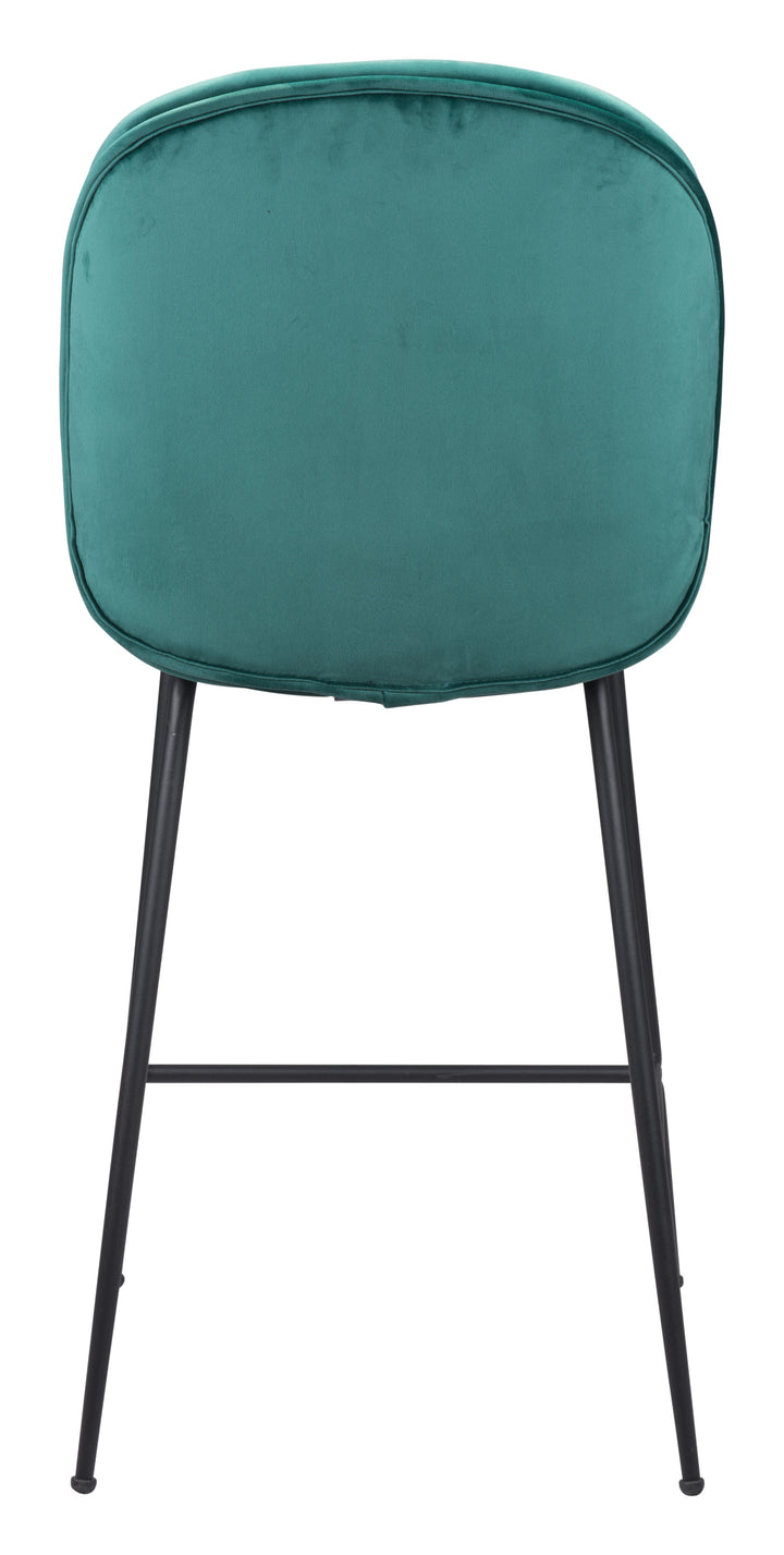 The Miles Counter Stool Green  Era and Style Inspired Home Decor 1