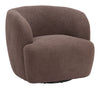 The Govan Swivel Chair Brown  Era and Style Inspired Home Decor 1