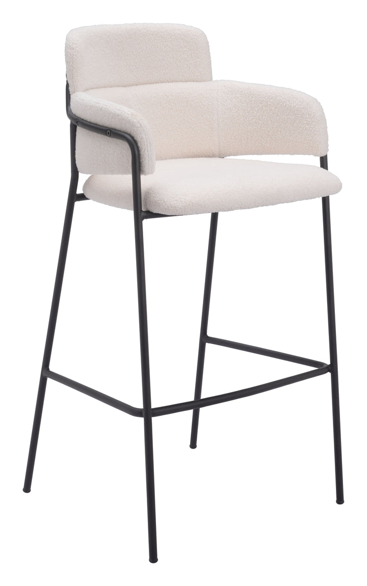 The Marcel Barstool (Set of 2) Cream  Era and Style Inspired Home Decor 1