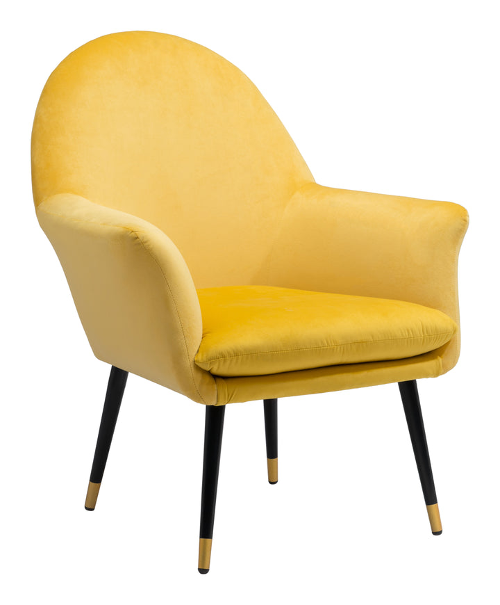 The Alexandria Accent Chair Yellow  Era and Style Inspired Home Decor 1