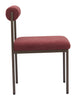 The Livorno Dining Chair Red & Bronze  Era and Style Inspired Home Decor 1