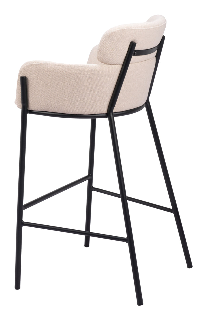 The Bremor Barstool Beige  Era and Style Inspired Home Decor 1