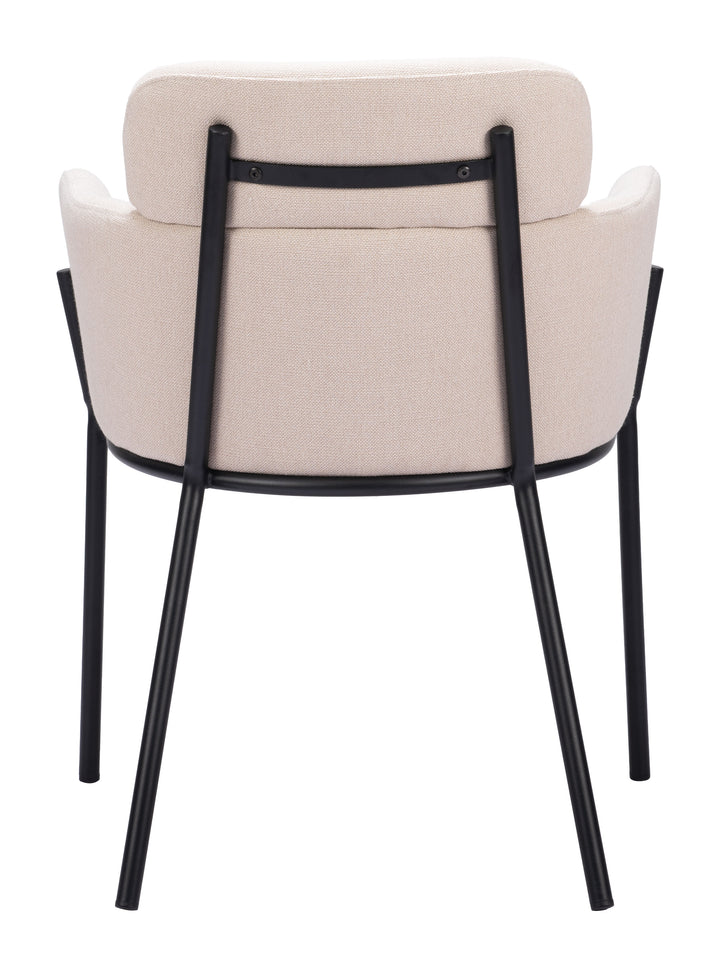 The Bremor Dining Chair (Set of 2) Beige  Era and Style Inspired Home Decor 1