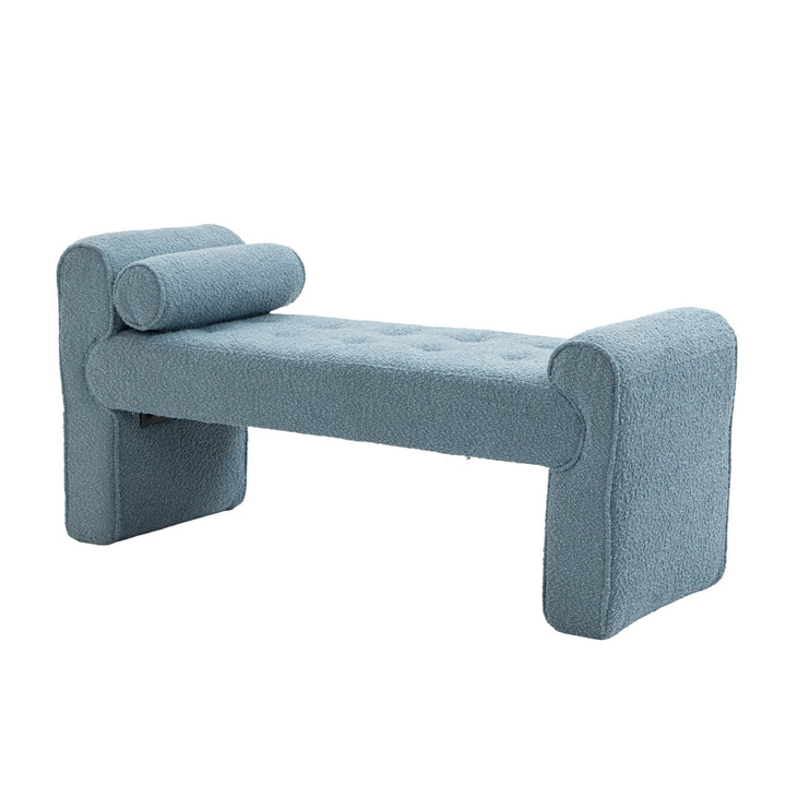 Loop Gauze Modern Ottoman Bench