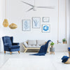 Matte White Star 7 Ceiling Fan 52"