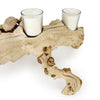 Grapewood Votive Candle Centerpiece