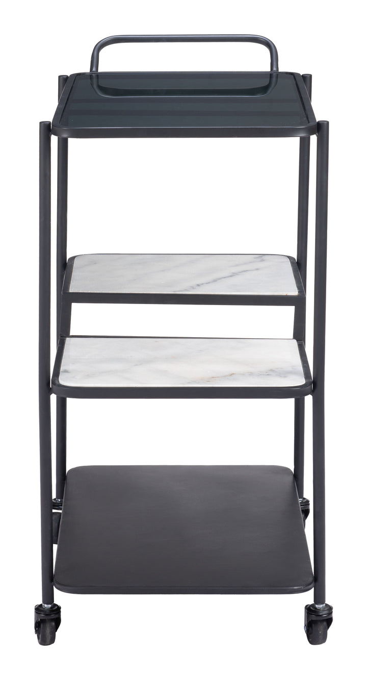 The Constanza Bar Cart Black  Era and Style Inspired Home Decor 1