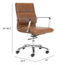 The Ithaca Office Chair Vintage Brown  Era and Style Inspired Home Decor 1