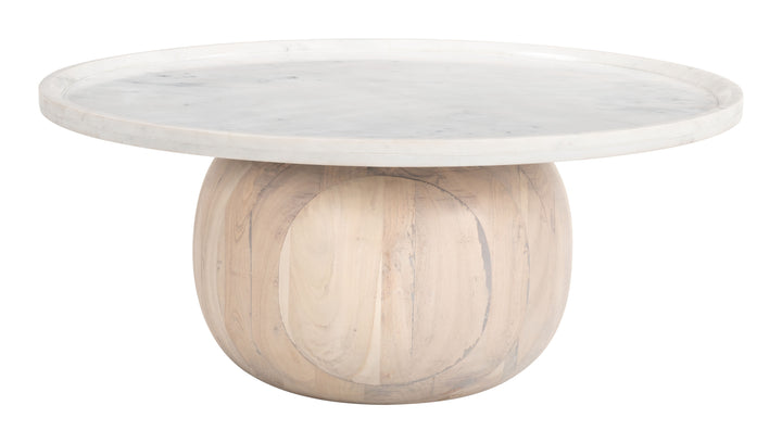 The Savona Coffee Table White & Natural  Era and Style Inspired Home Decor 1