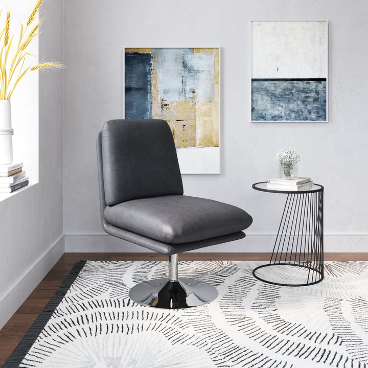 The Rory Accent Chair Gray  Era and Style Inspired Home Decor 1